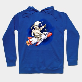 Astronaut Rocket Ride Hoodie